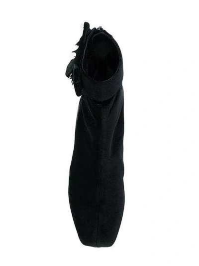 Shop Pierre Hardy Polka Dot Sequin Boots In Black