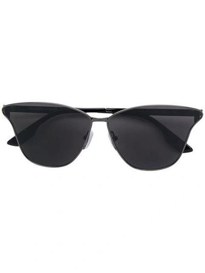 Shop Mcq By Alexander Mcqueen Eyewear Square Frame Sunglasses - Grey