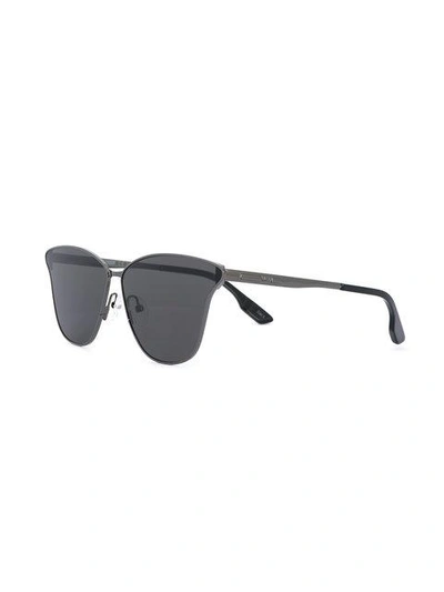 Shop Mcq By Alexander Mcqueen Eyewear Square Frame Sunglasses - Grey
