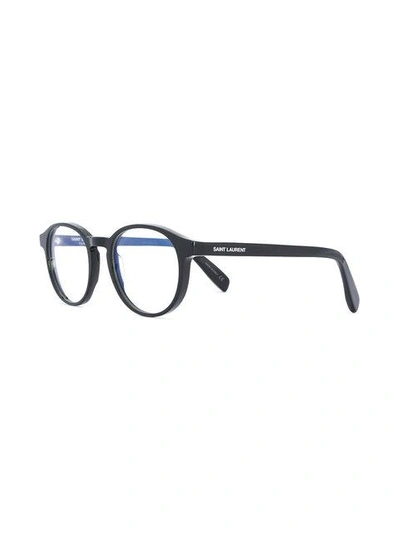 Shop Saint Laurent Eyewear Sl 191 Glasses - Black