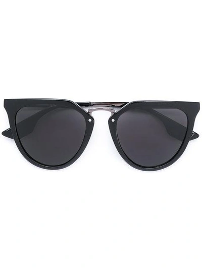Shop Mcq By Alexander Mcqueen Eyewear Cat-eye Sunglasses - Black