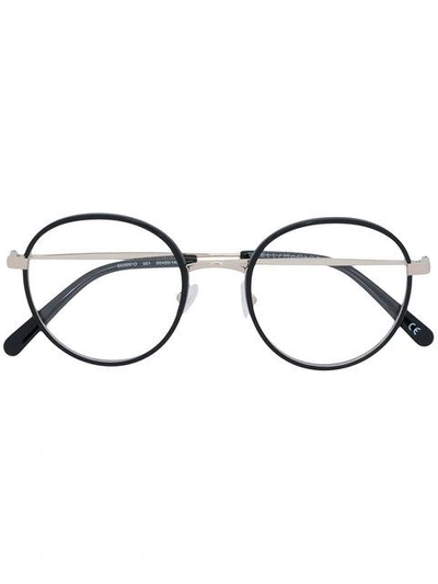 Stella Mccartney Eyewear Brille Mit Runden Gläsern - Metallisch In Metallic  | ModeSens