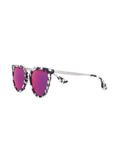 Shop Mcq By Alexander Mcqueen Cat Eye Sunglasses In Black