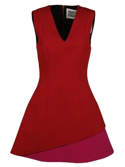 Shop Fausto Puglisi Color-block Dress