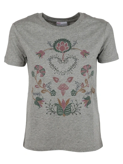 Shop Red Valentino Floral T-shirt