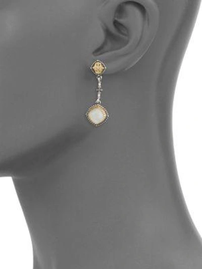 Shop Konstantino Labradorite, Sterling Silver & 18k Yellow Gold Earrings