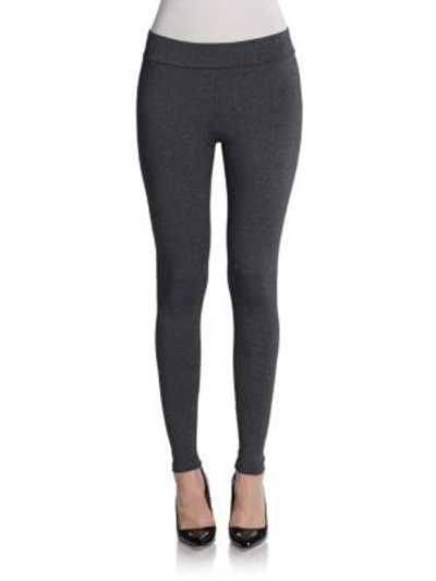Shop Willow & Clay Solid Leggings In Charcoal