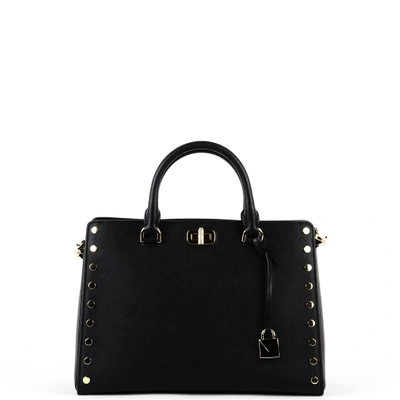 Shop Michael Michael Kors Shoulder Bag Sloan Editor In Black