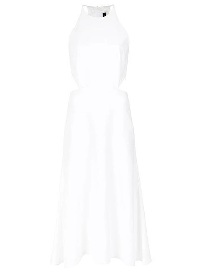 Shop Andrea Marques Cut Out Dress - Branco
