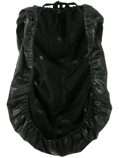 Shop Ann Demeulemeester Creased Detail Waistcoat - Black