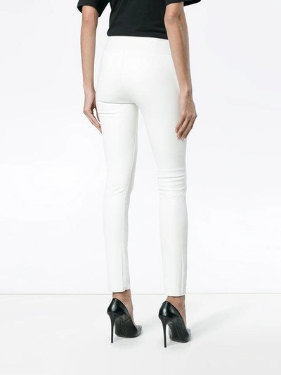 Shop Sprwmn Skinny Leather Trousers