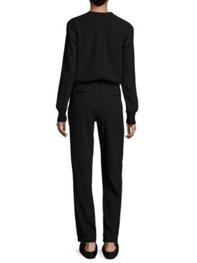 Shop Rag & Bone Ingrid Zip Jumpsuit In Black