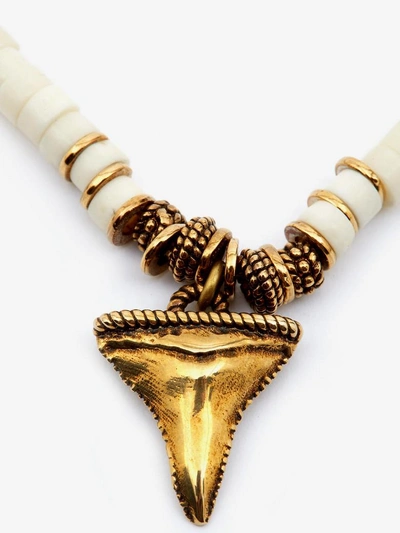 Shop Alexander Mcqueen Shark Tooth Necklace