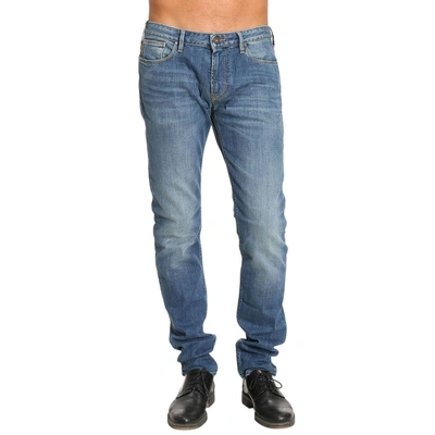 Shop Armani Jeans Jeans Jeans Men  In Blue