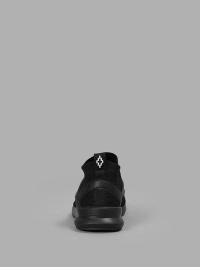 Shop Marcelo Burlon County Of Milan Marcelo Burlon X Reebok Women's Black Zoku Sneakers In In Collaboration With Reebok