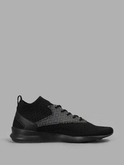 Shop Marcelo Burlon County Of Milan Marcelo Burlon X Reebok Women's Black Zoku Sneakers In In Collaboration With Reebok