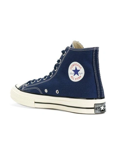 Shop Converse Classic High-top Sneakers In Blue