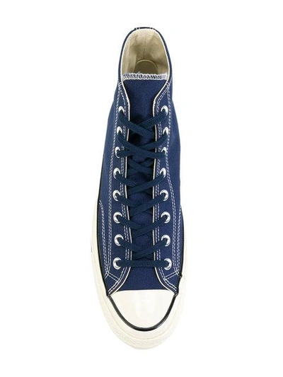 Shop Converse Classic High-top Sneakers In Blue