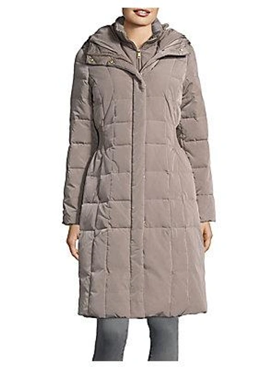 Shop Cole Haan Hooded Puffer Coat