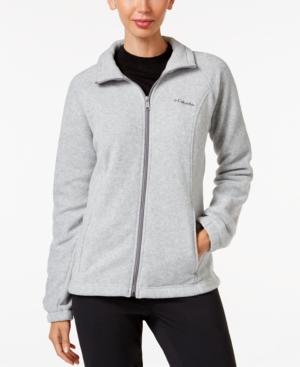 light grey columbia jacket