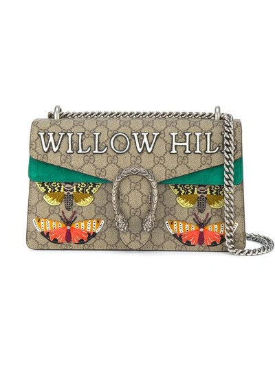 Shop Gucci Dionysus Embroidered Shoulder Bag