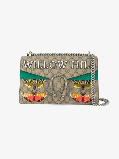 Shop Gucci Dionysus Embroidered Shoulder Bag