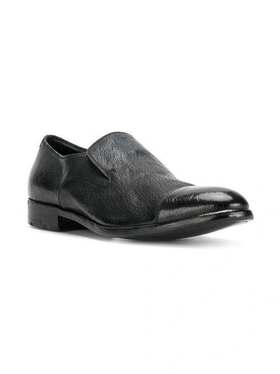 Shop Alberto Fasciani Slip-on Shoes In Black
