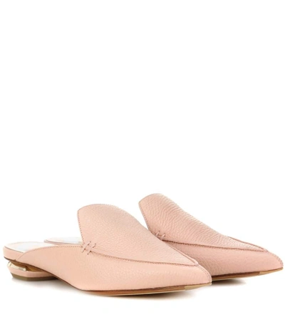 Shop Nicholas Kirkwood Beya Leather Mules In Pink