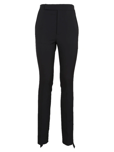 Shop Celine Classic Trousers In Black