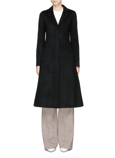 Shop Theory 'a Line' Wool-cashmere Melton Coat