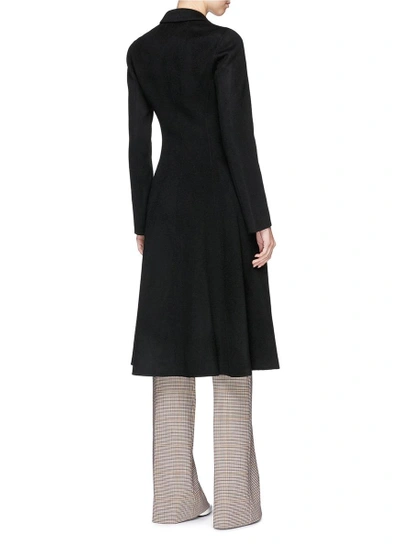 Shop Theory 'a Line' Wool-cashmere Melton Coat