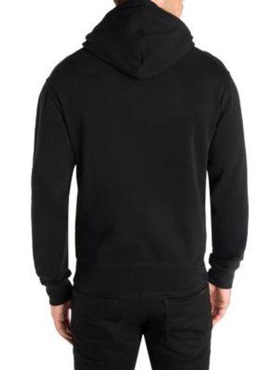 Shop Dsquared2 Bad Scout Cotton Hoodie In Black