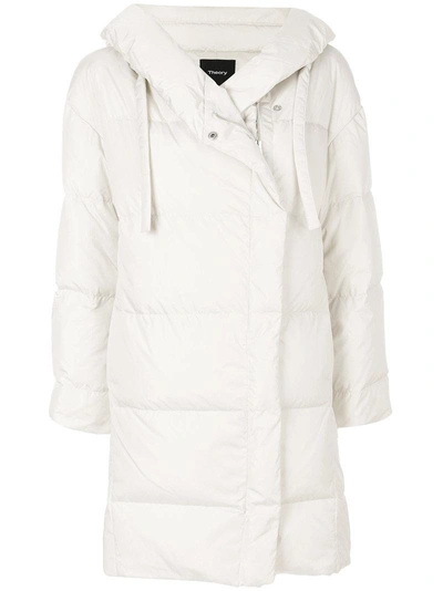Shop Theory Hooded Puffer Jacket