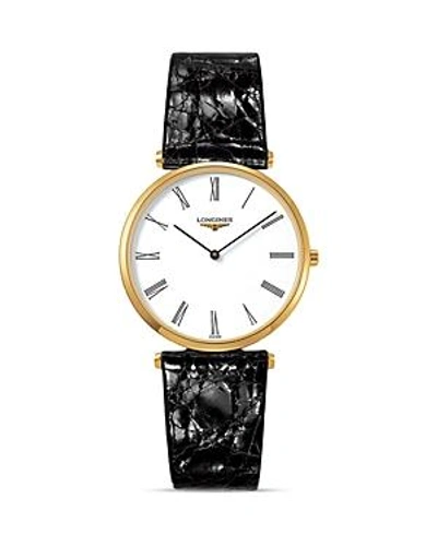 Shop Longines La Grande Classique Watch, 33mm In Black