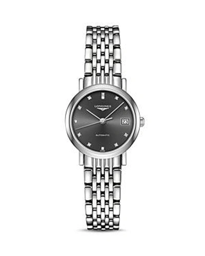 Shop Longines Elegant Watch, 25.5mm In Gray