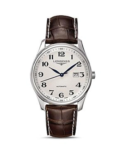 Shop Longines Master Collection Watch, 42mm In White
