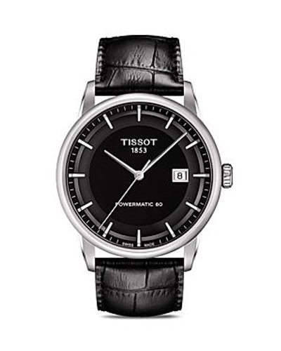 Shop Tissot Powermatic 80 Watch, 41mm In Black