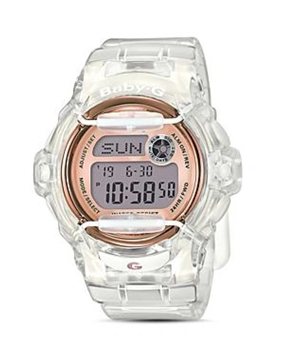 Shop G-shock Baby-g Digital Jelly Watch, 45.9mm In Pink