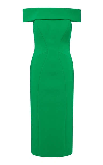 Shop Rachel Gilbert Hadley Dress In Green