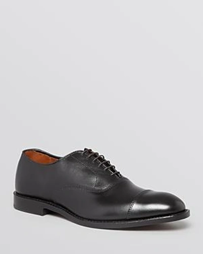 Shop Allen Edmonds Men's Park Avenue Cap Toe Oxfords In Black