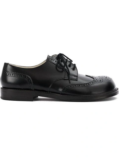 Brogue Detailing Shoes - Black
