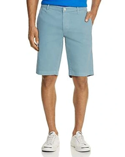Shop Ag Griffin Regular Fit Chino Shorts In Yacht Blue