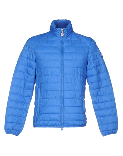 Shop Invicta Synthetic Down Jackets In Bright Blue