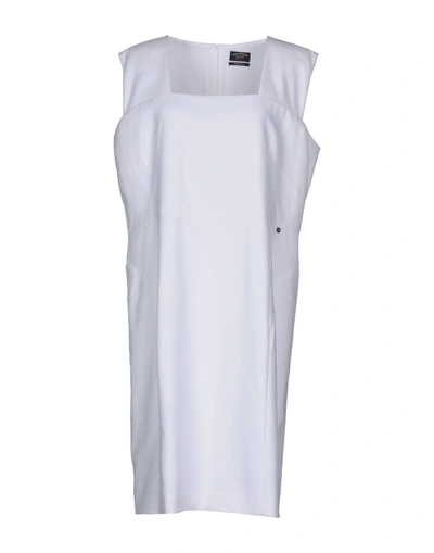 Shop Paul & Shark Short Dress In White