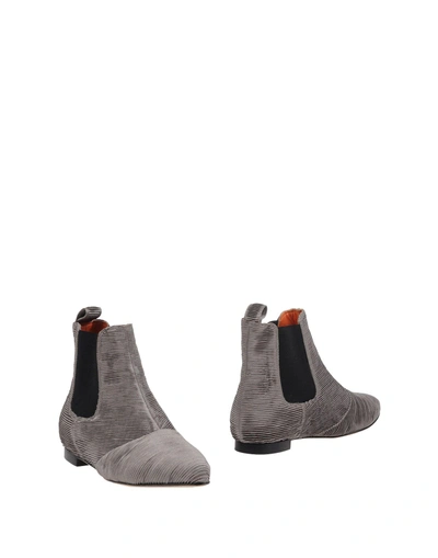 Shop Bams Ankle Boot In Grey