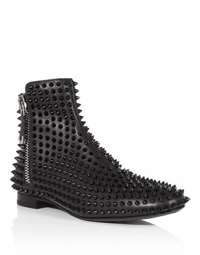 Shop Philipp Plein Boots Mid Flat "bad Boy"