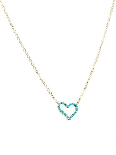 chain heart pendant necklace