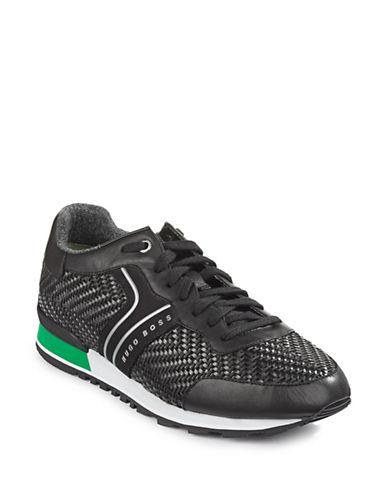 green hugo boss trainers