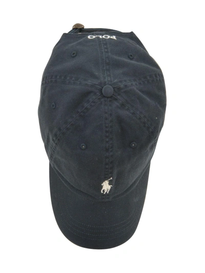 Shop Polo Ralph Lauren Logoed Baseball Hat In Lead
