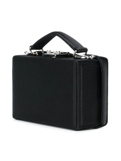 Shop Mark Cross Mini Grace Box Handbag - Black